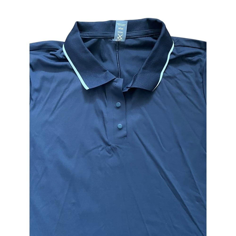 Rhone Court to Course Polo Shirt Womens Navy Blue Golfcore Tenniscore, Medium